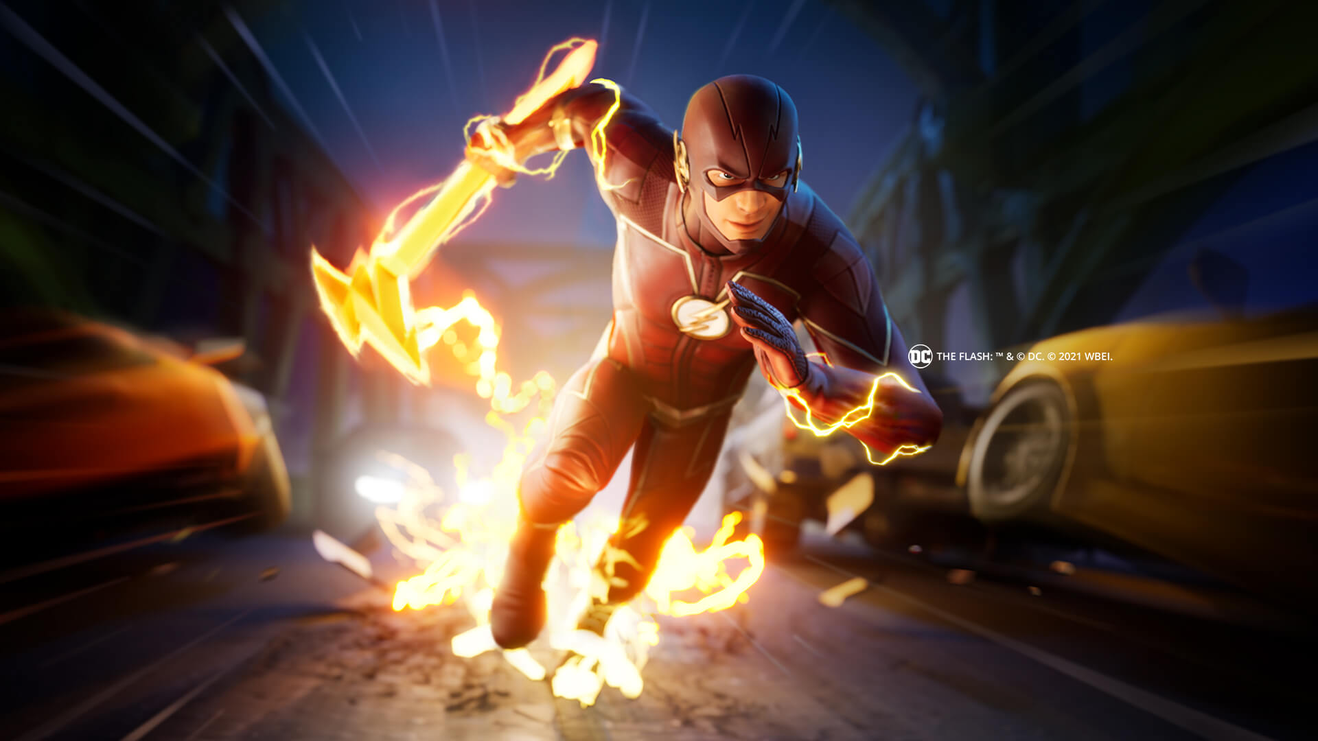 DC's The Flash Bolts into Fortnite: Unlock His Outfit + Back Bling Early by  Competing in The Flash Cup!