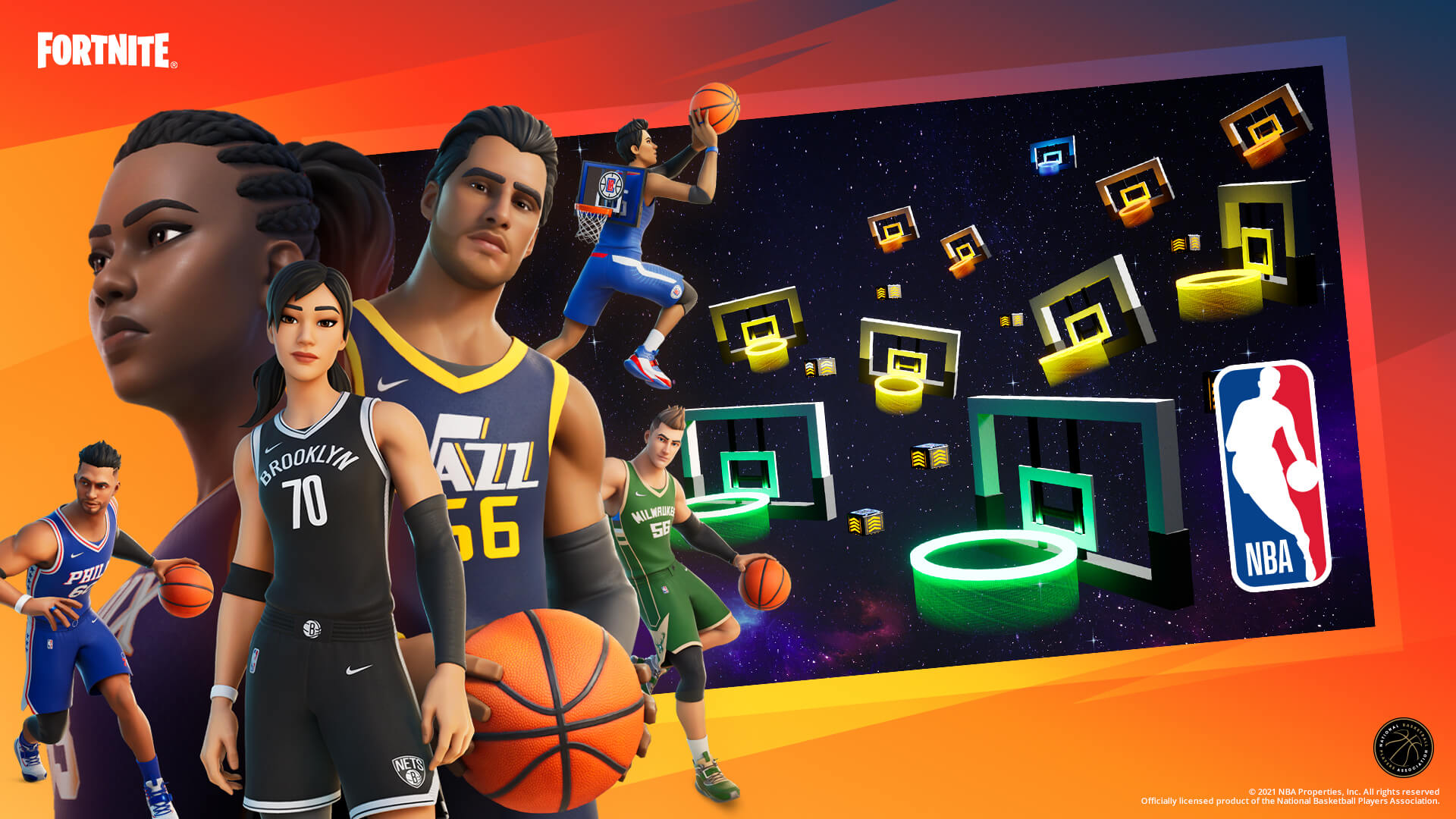 Central Criativa Nba Fortnite Mapa Fortnite Nba Jogo Cruzado Chega Ao Modo Criativo