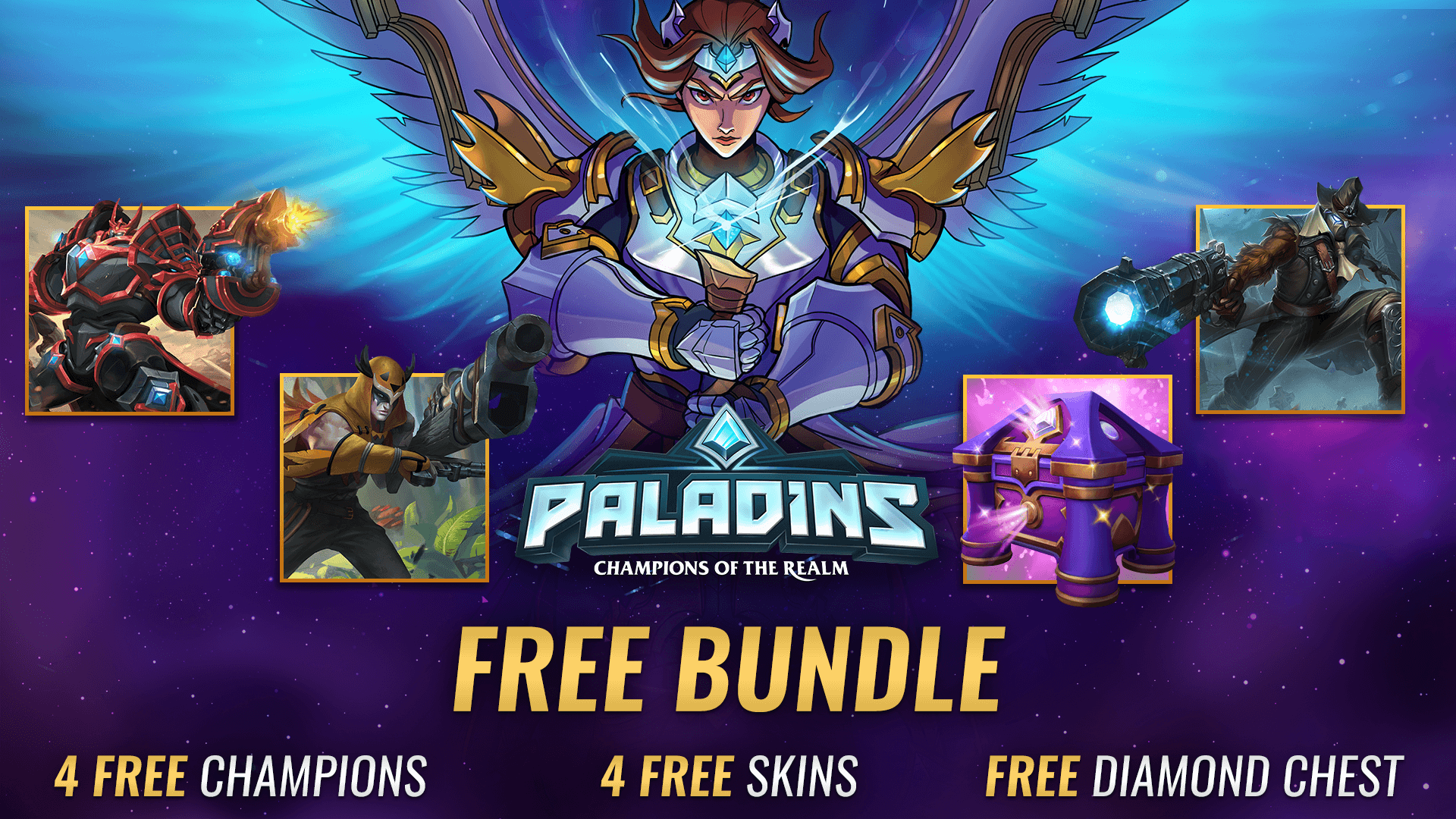 Paladins - Gift Giving Bundle Price history (App 980720) · SteamDB