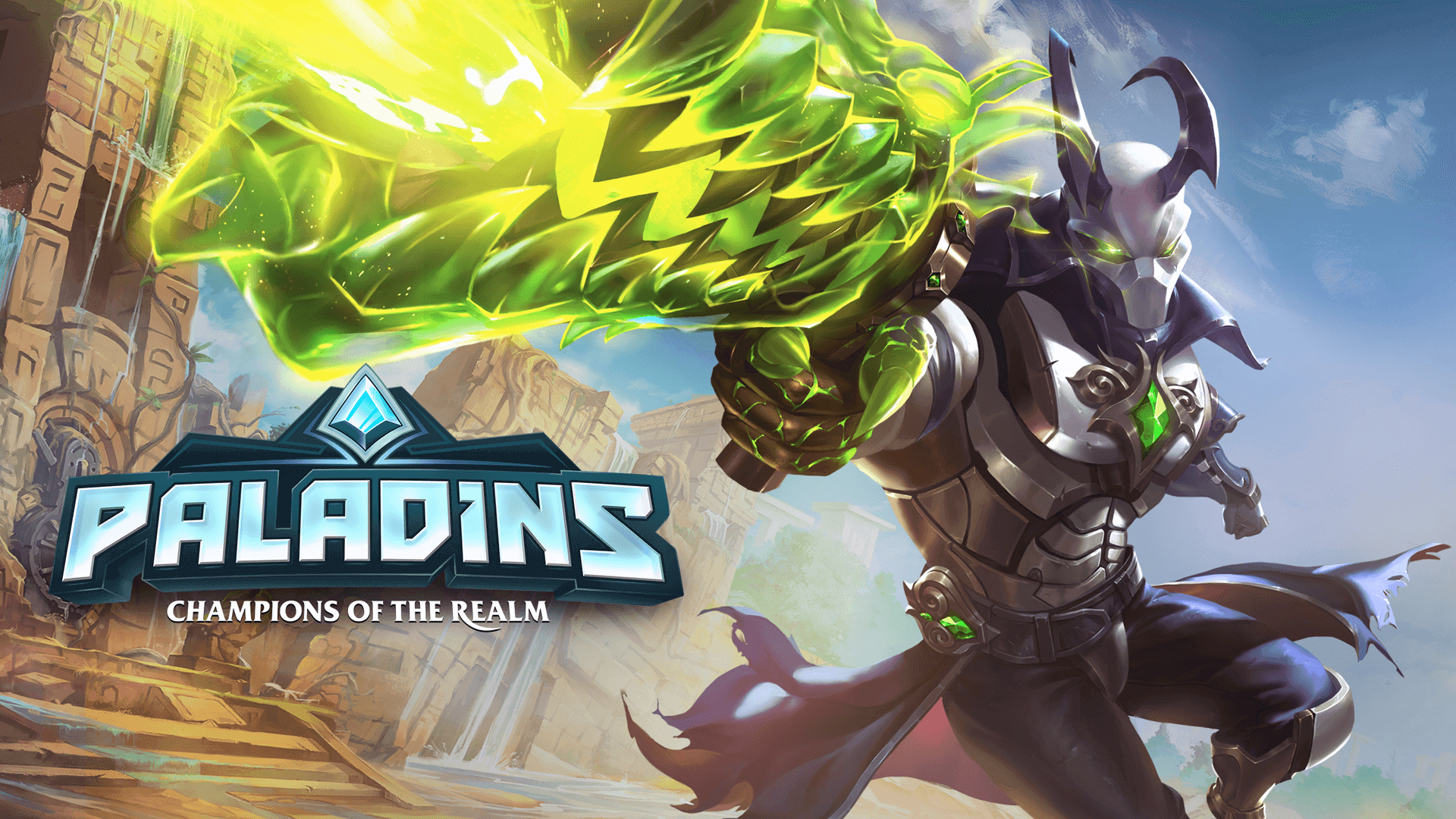 Станьте легендарным чемпионом в Paladins. Игра доступна бесплатно в Epic  Games Store. Отпразднуйте выход игры БЕСПЛАТНЫМ набором! — Epic Games Store