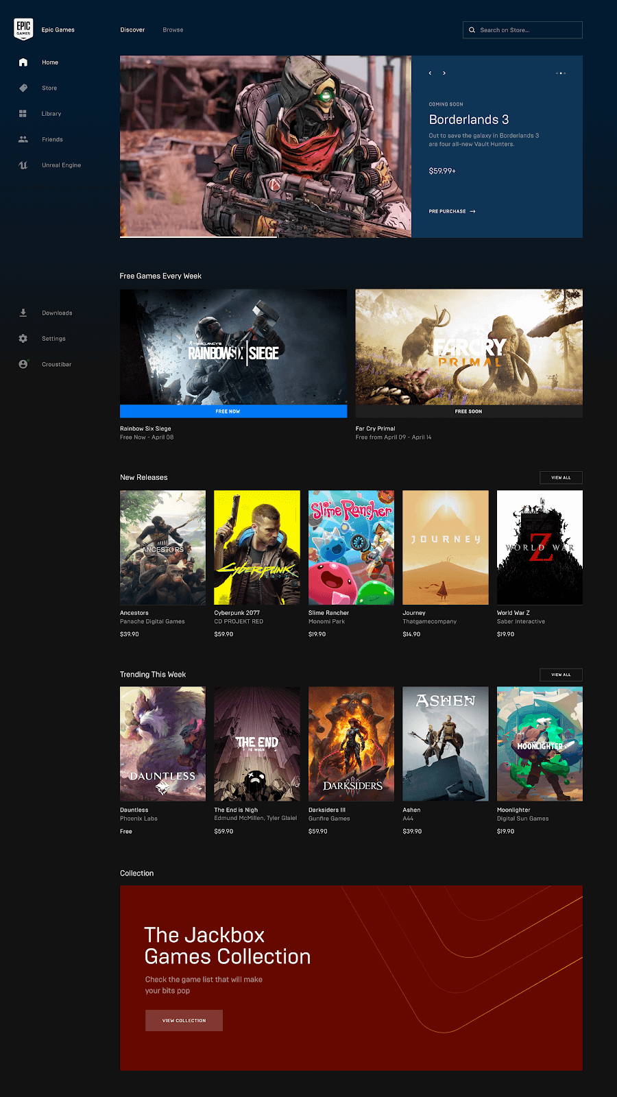 September Feature Update - Improved Patch Sizes and Library List View - Epic  Games Store