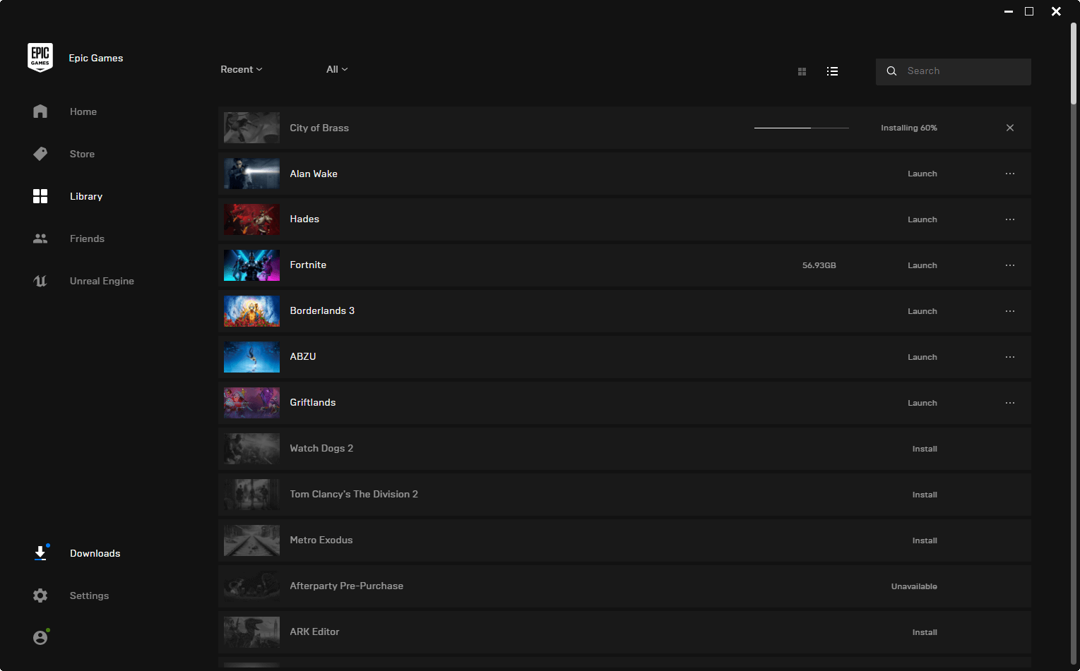 Epic Games Store Update - Epic Games Store