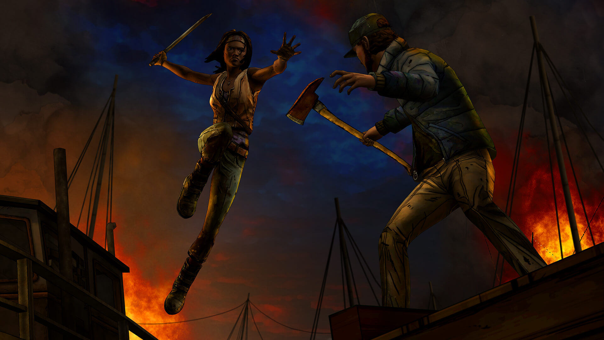 The Walking Dead: Michonne Epic Key 2 The Walking Dead: Michonne Epic Key 1