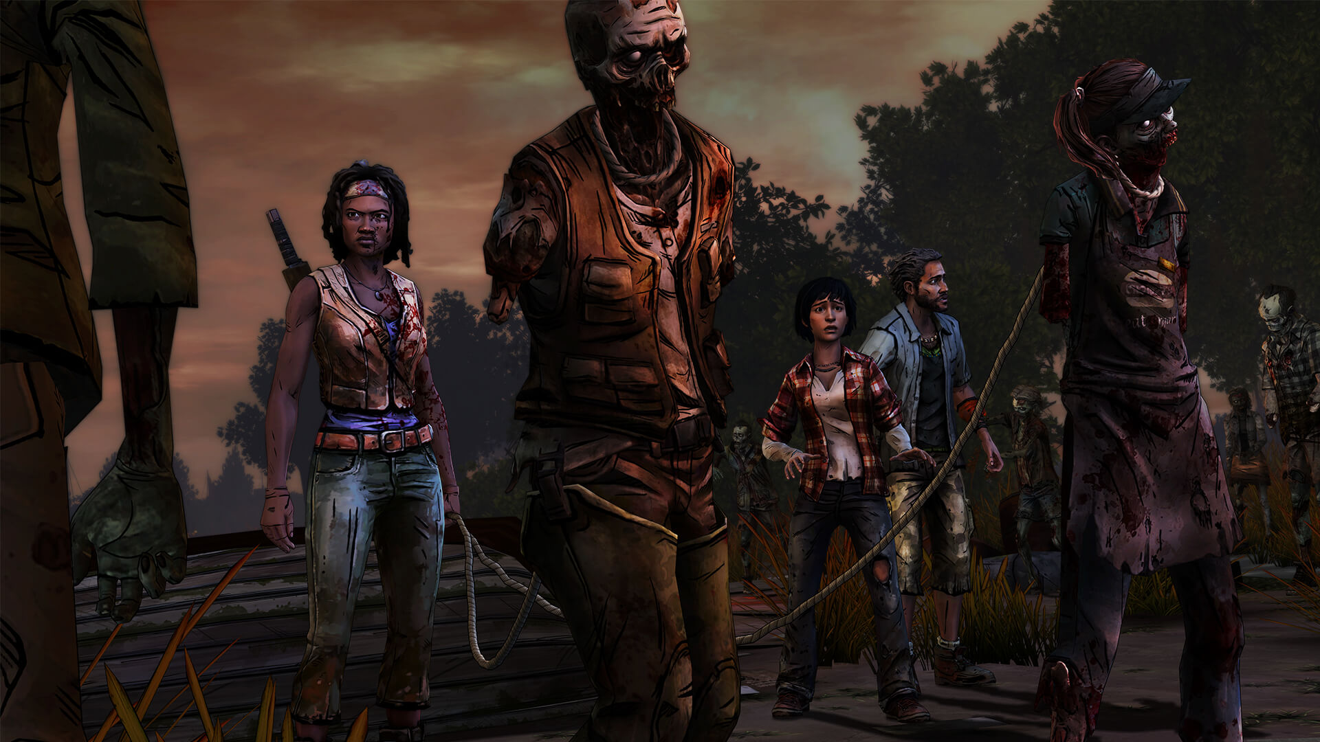 The Walking Dead: Michonne Epic Key 9 The Walking Dead: Michonne Epic Key 8