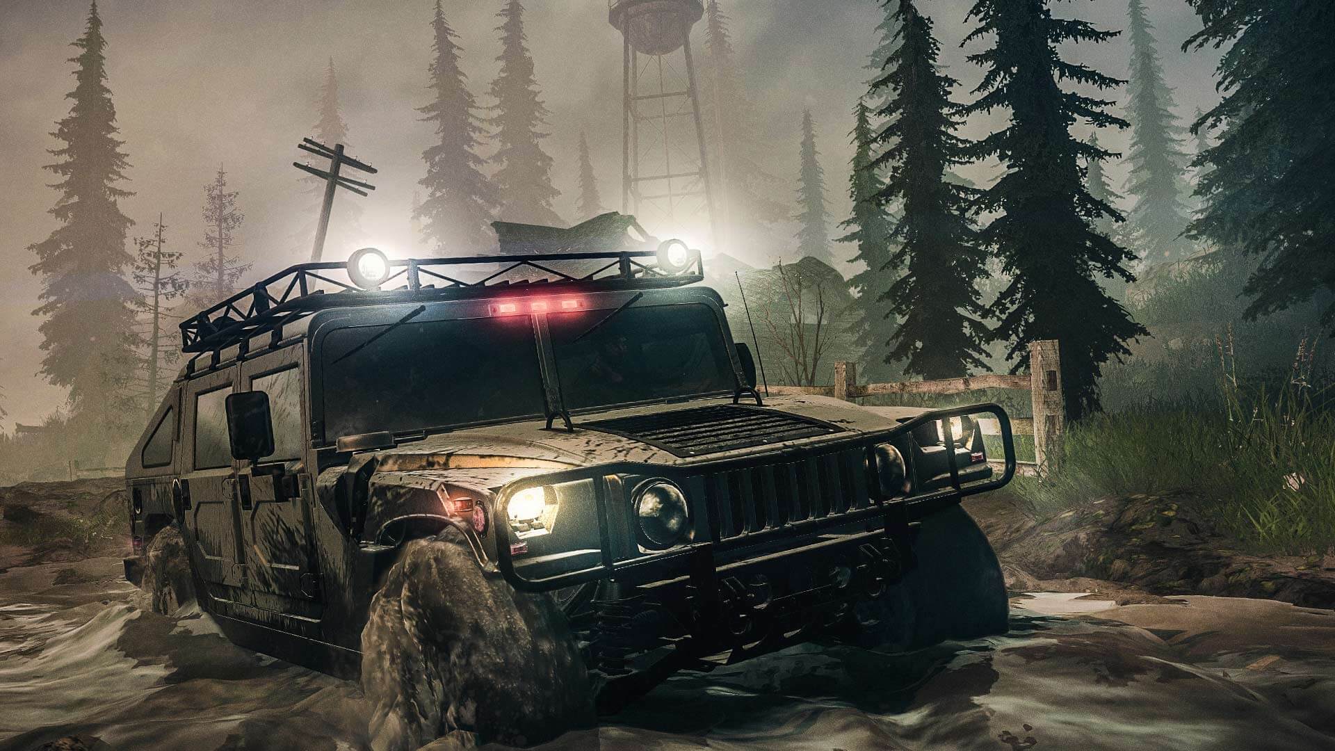 Jeu MudRunner American Wilds Sur PS4 Et PS5 - Sony, Complet, Très Bon état