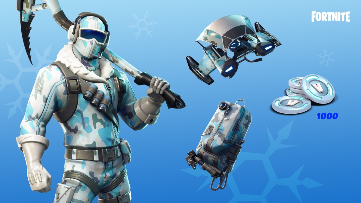 Deep Frozen Fortnite Fortnite Deep Freeze Bundle Includes The Frostbite Outfit More