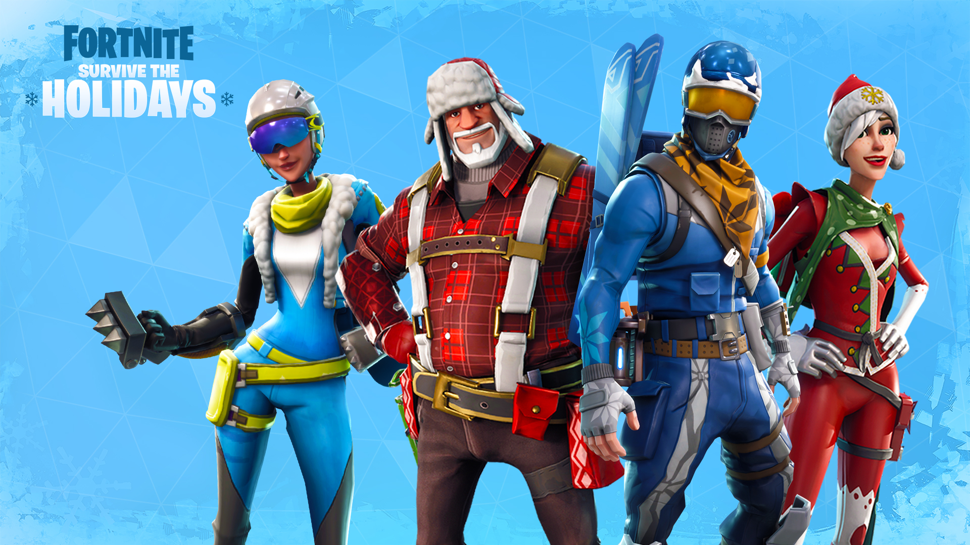 survivetheholidays pve character lineup en jpg - fortnite double agent