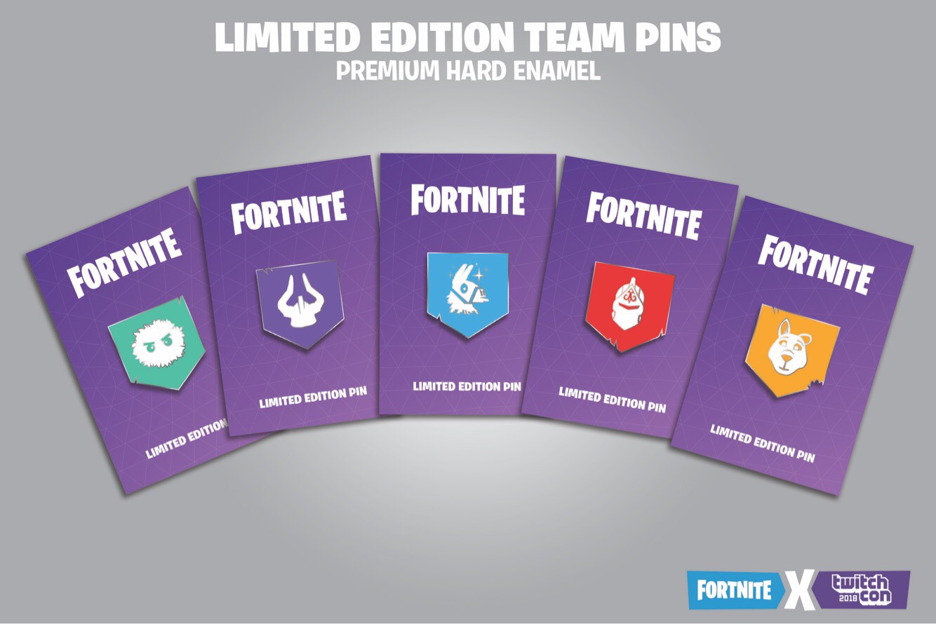 What Are Fortnite Pins Twitchcon 2018