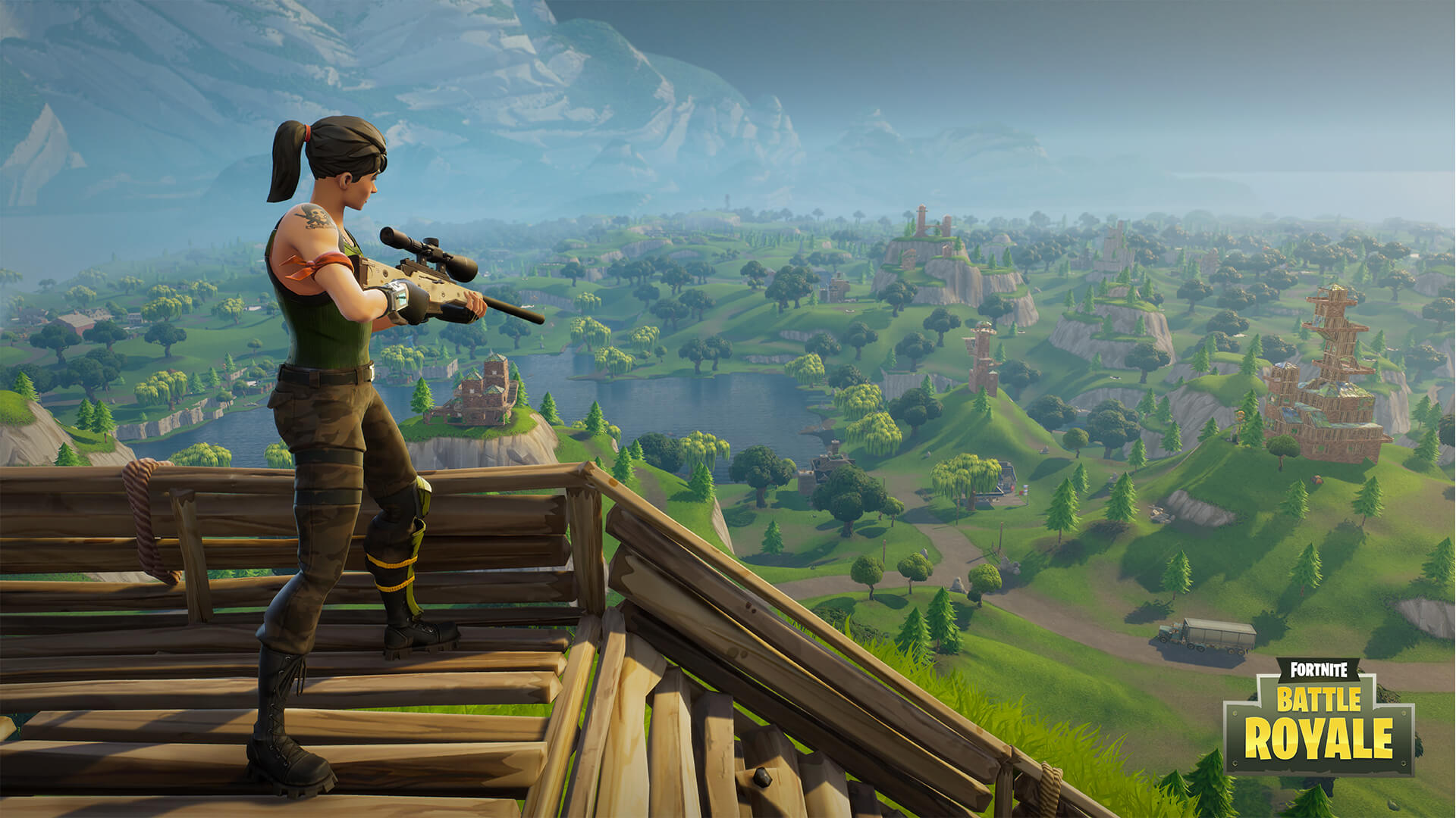 Announcing Fortnite Battle Royale