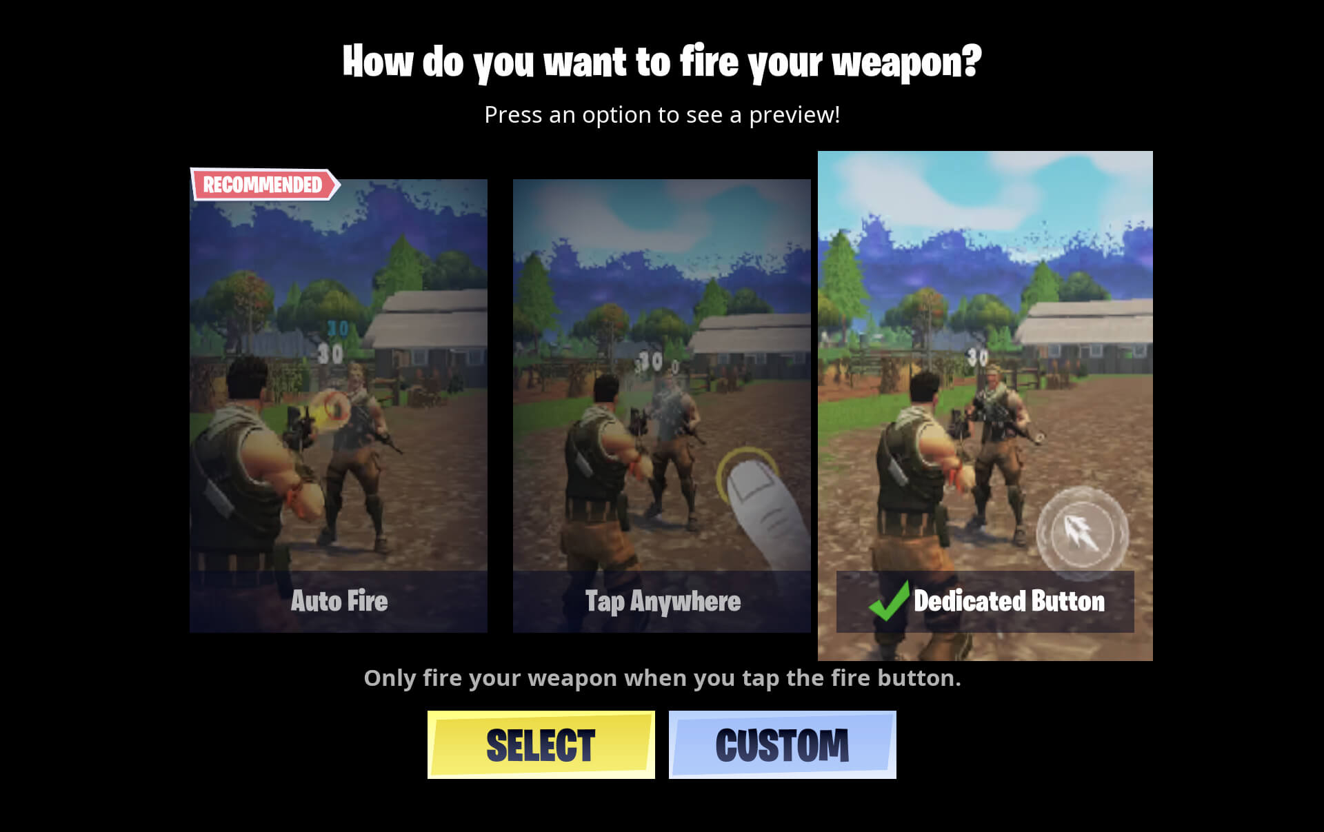 How to Turn on Auto Fire Fortnite 2023