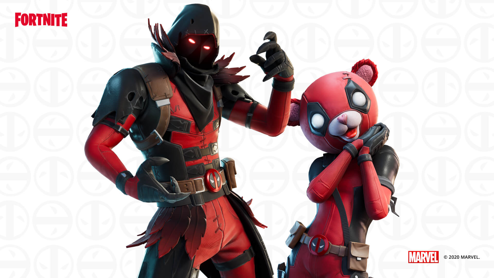 Fortnite Ravenpool and Cuddlepool Outfits