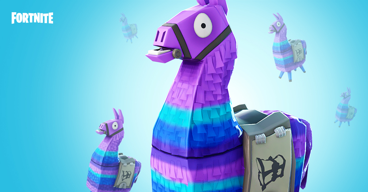 Epic Games Fortnite - supplyllama fn social metadata jpg