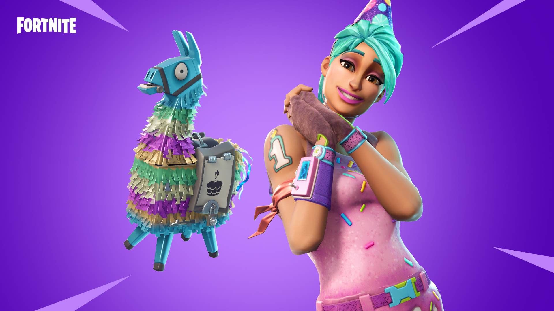 stw05 social bday llama jpg - fortnite spind mit allen skins