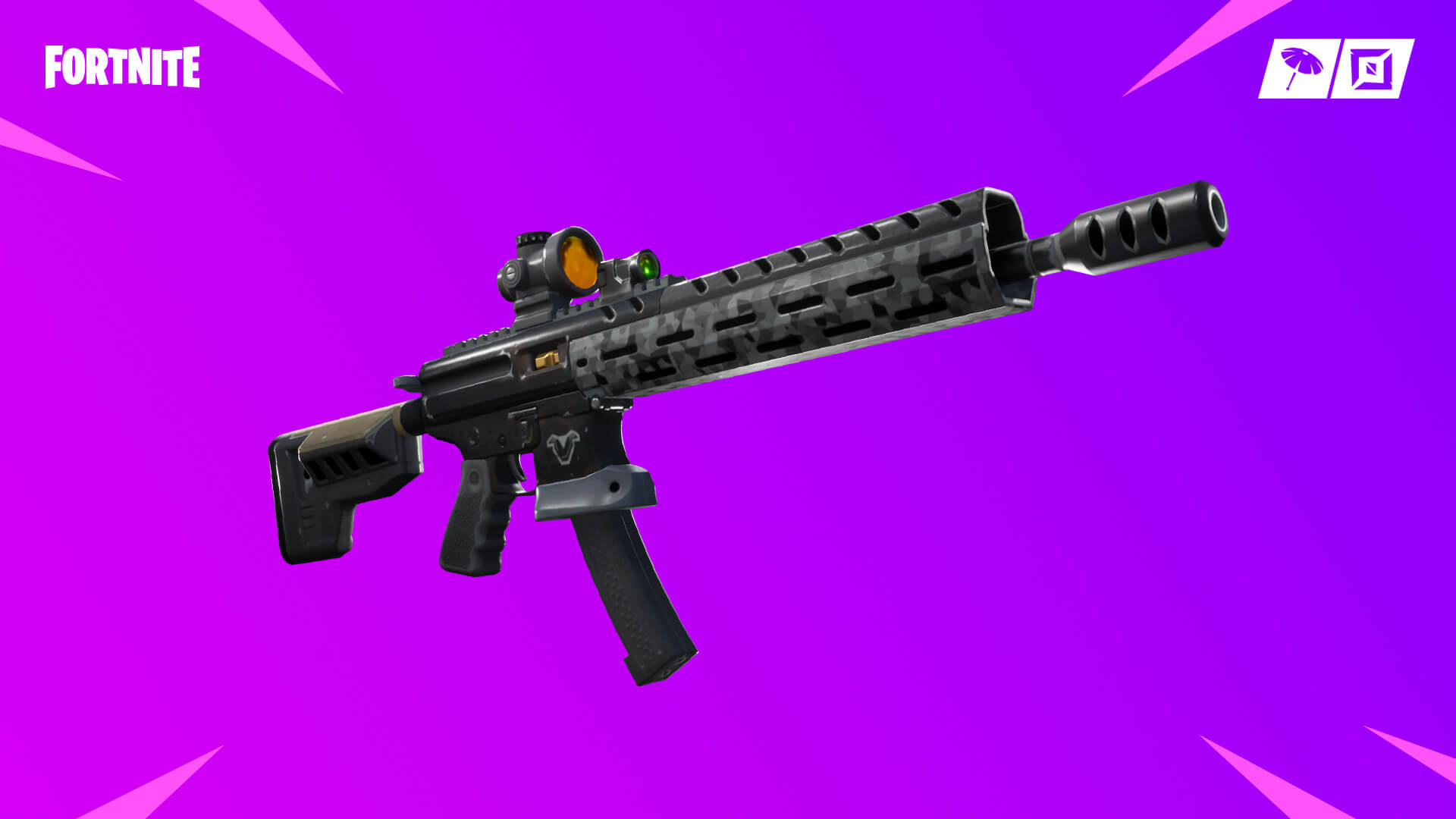 modo de tiempo limitado la recompensa de wick - subfusil fortnite png