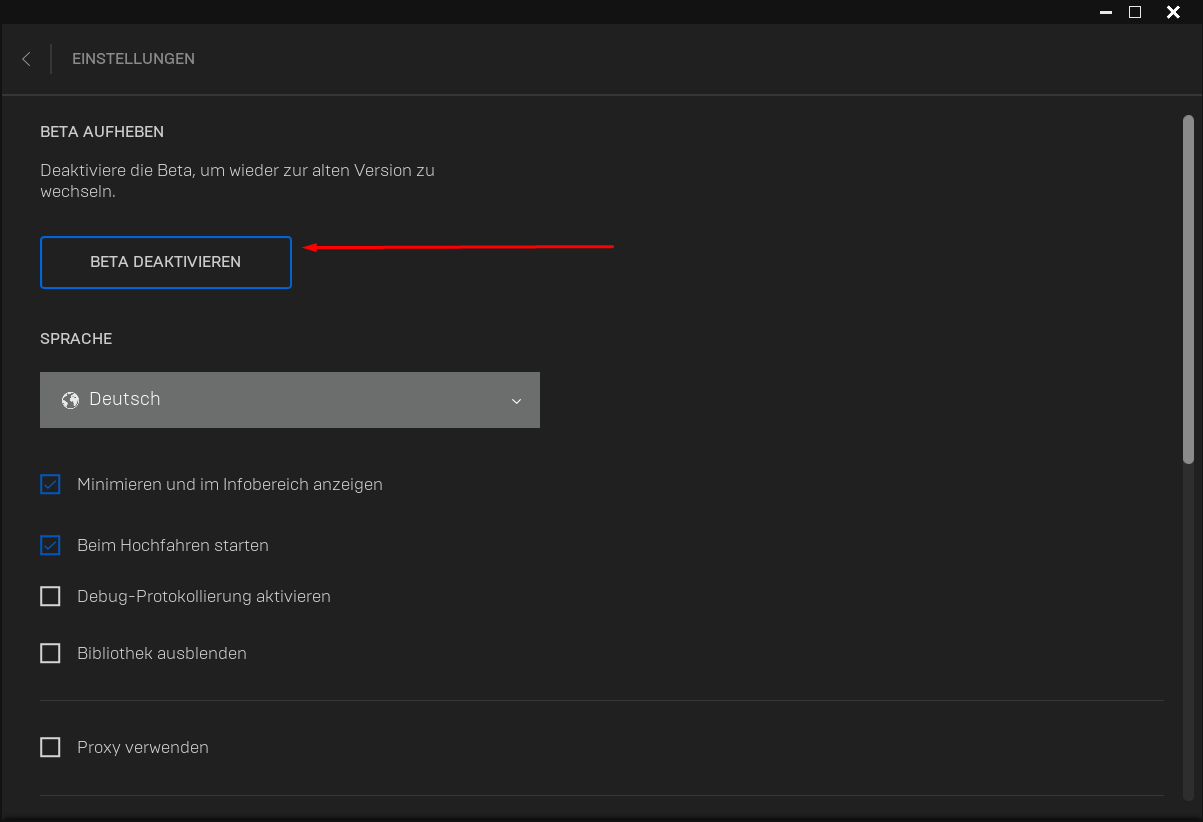 Epic Games Launcher aktualisiert