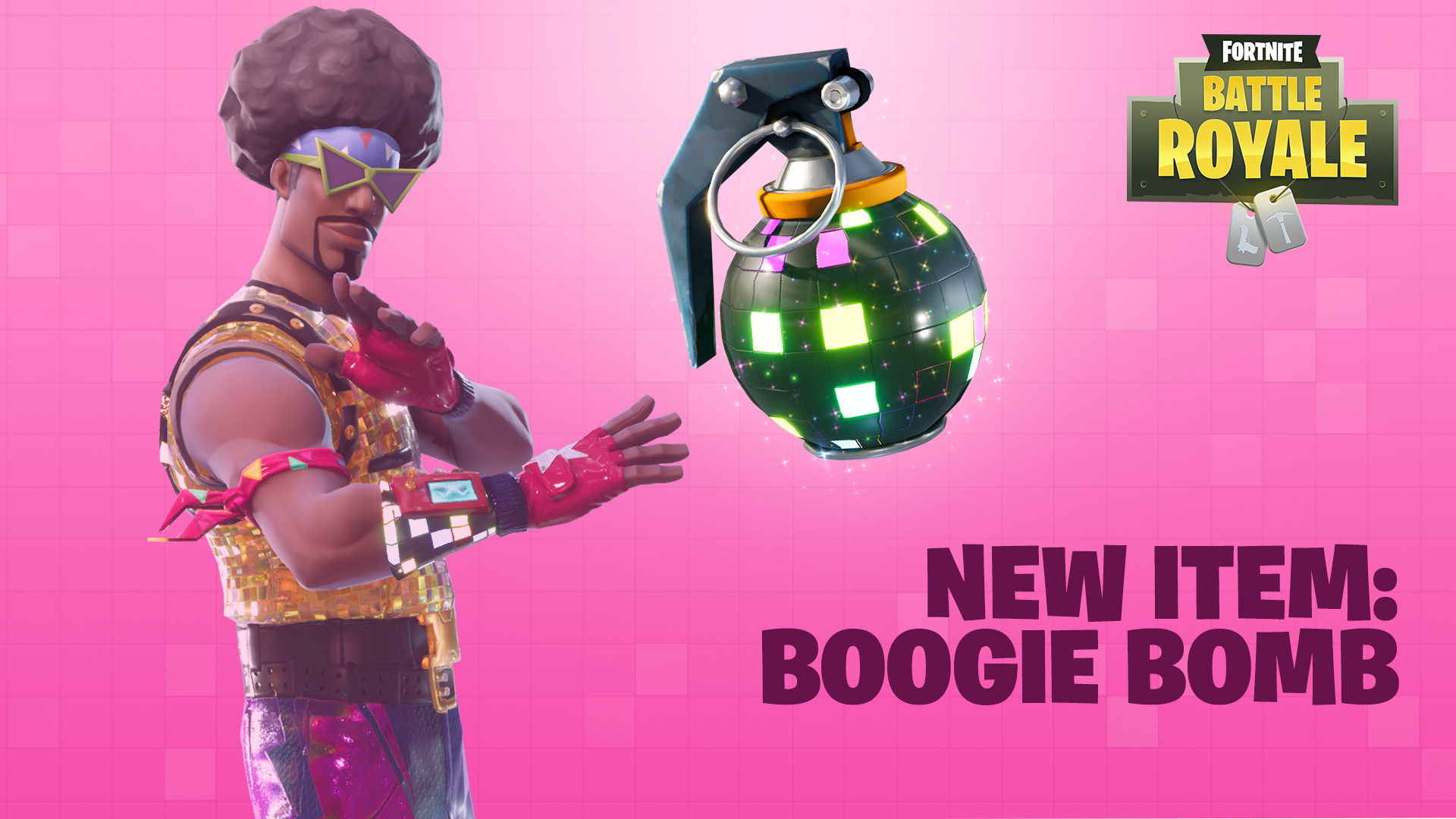 The Fortnite Boogie Bomb Update Make Players Disco Dance! Fortnite