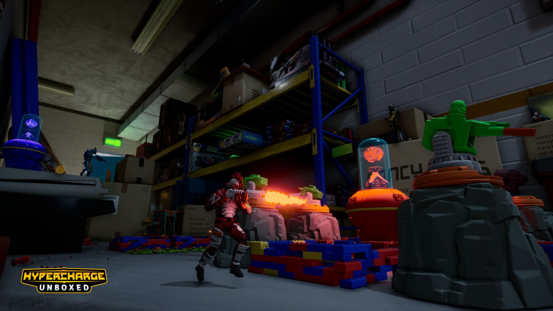 Armed with charm, HYPERCHARGE: Unboxed creates a compelling co-op shooter  experience - Unreal Engine