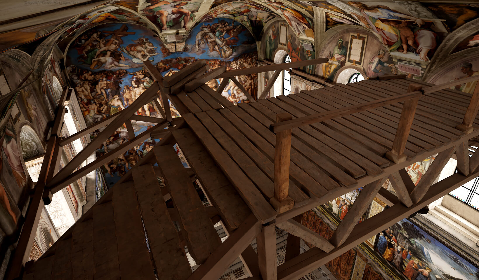 Explore The Sistine Chapel Exclusively At Siggraph 2019