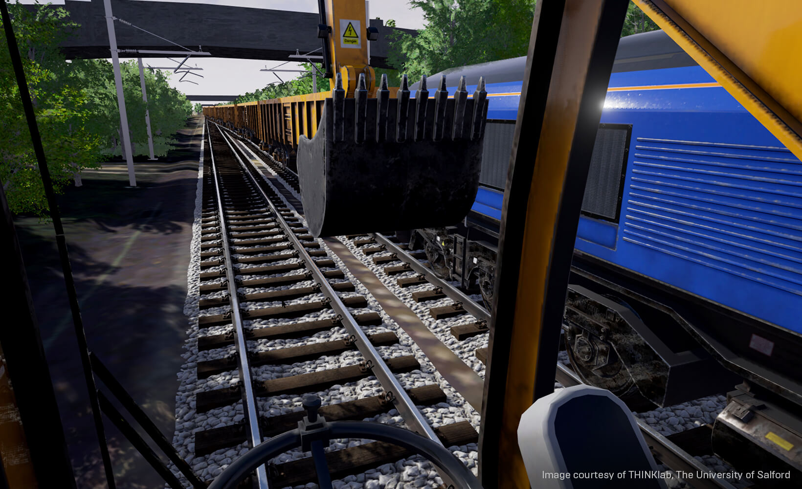 リアルタイム シミュレーションが英国の鉄道会社の保守計画を変革 Unreal Engine