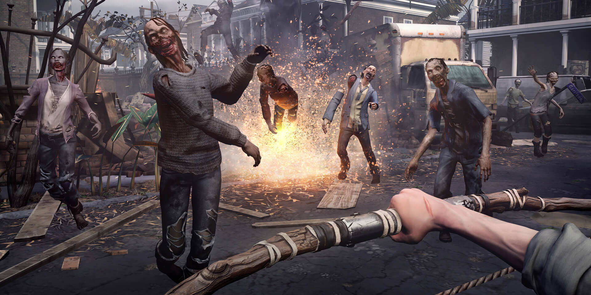 The Walking Dead Saints Sinners で Skydance Interactive が視覚的触覚と Vr の身体性を追求 Unreal Engine