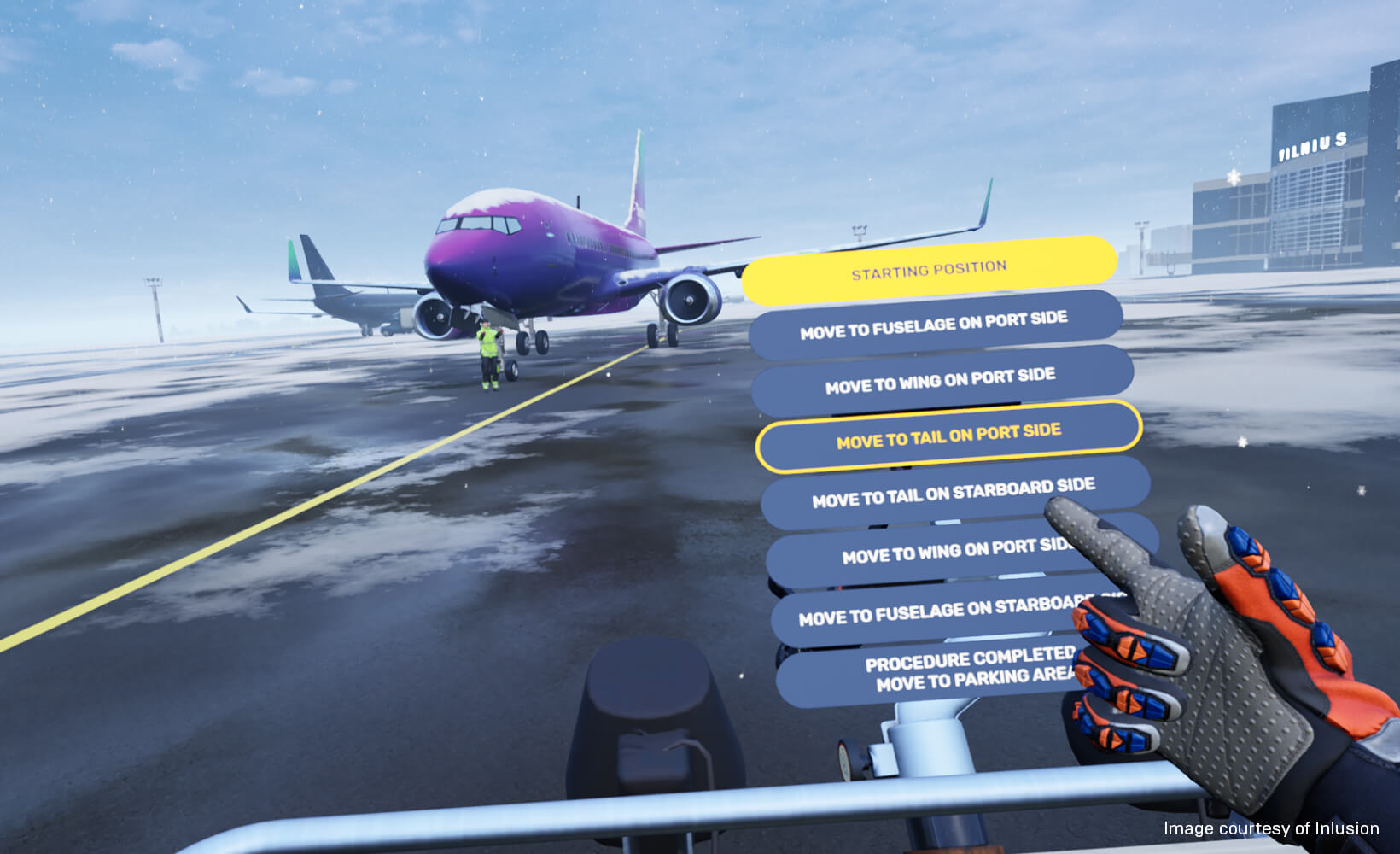 Beyond the manual VR training on aircraft maintenance Unreal Engine