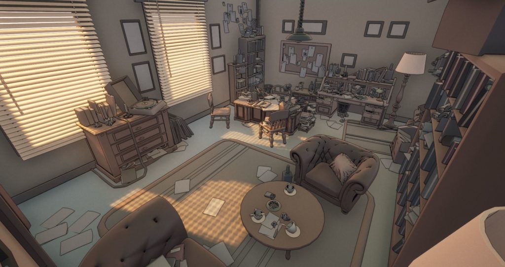Blacksad breakdown: Howest student creates a playable 3D comic in UE4 ...