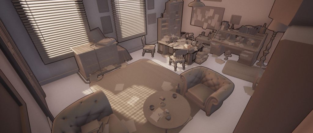 Blacksad breakdown: Howest student creates a playable 3D comic in UE4 ...