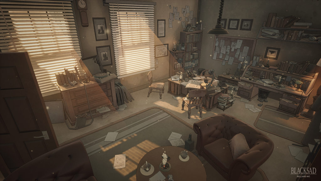 Blacksad breakdown: Howest student creates a playable 3D comic in UE4 ...
