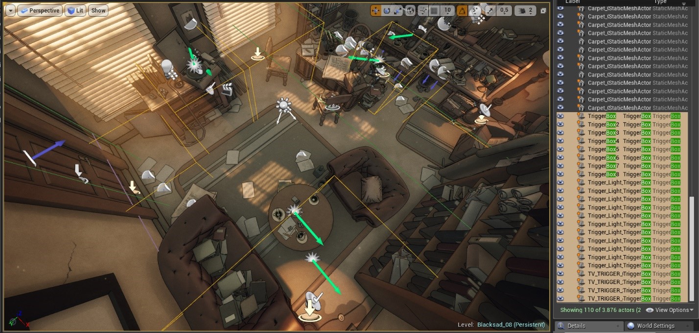 Blacksad breakdown: Howest student creates a playable 3D comic in UE4 ...