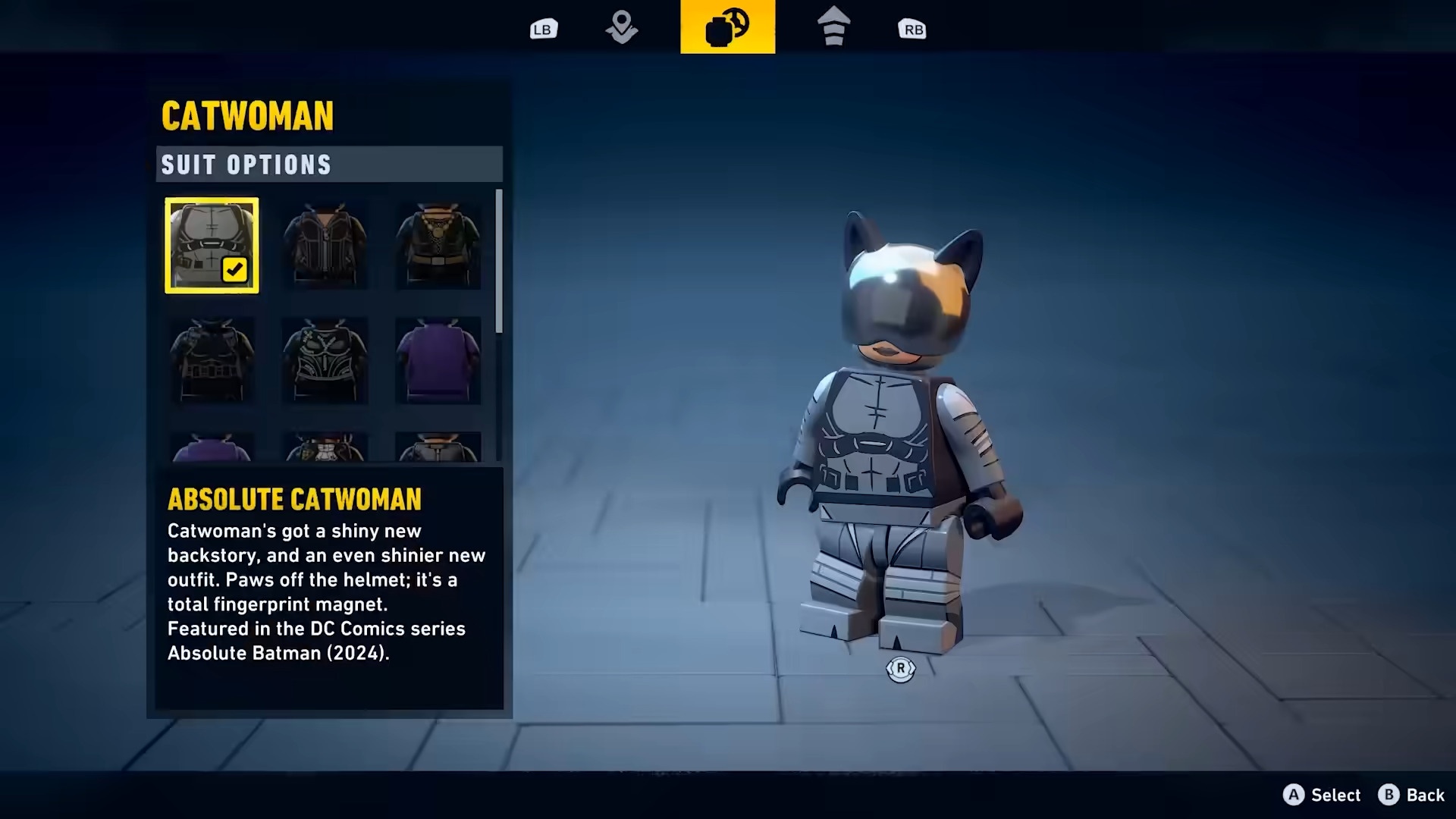 Absolute Catwoman suit