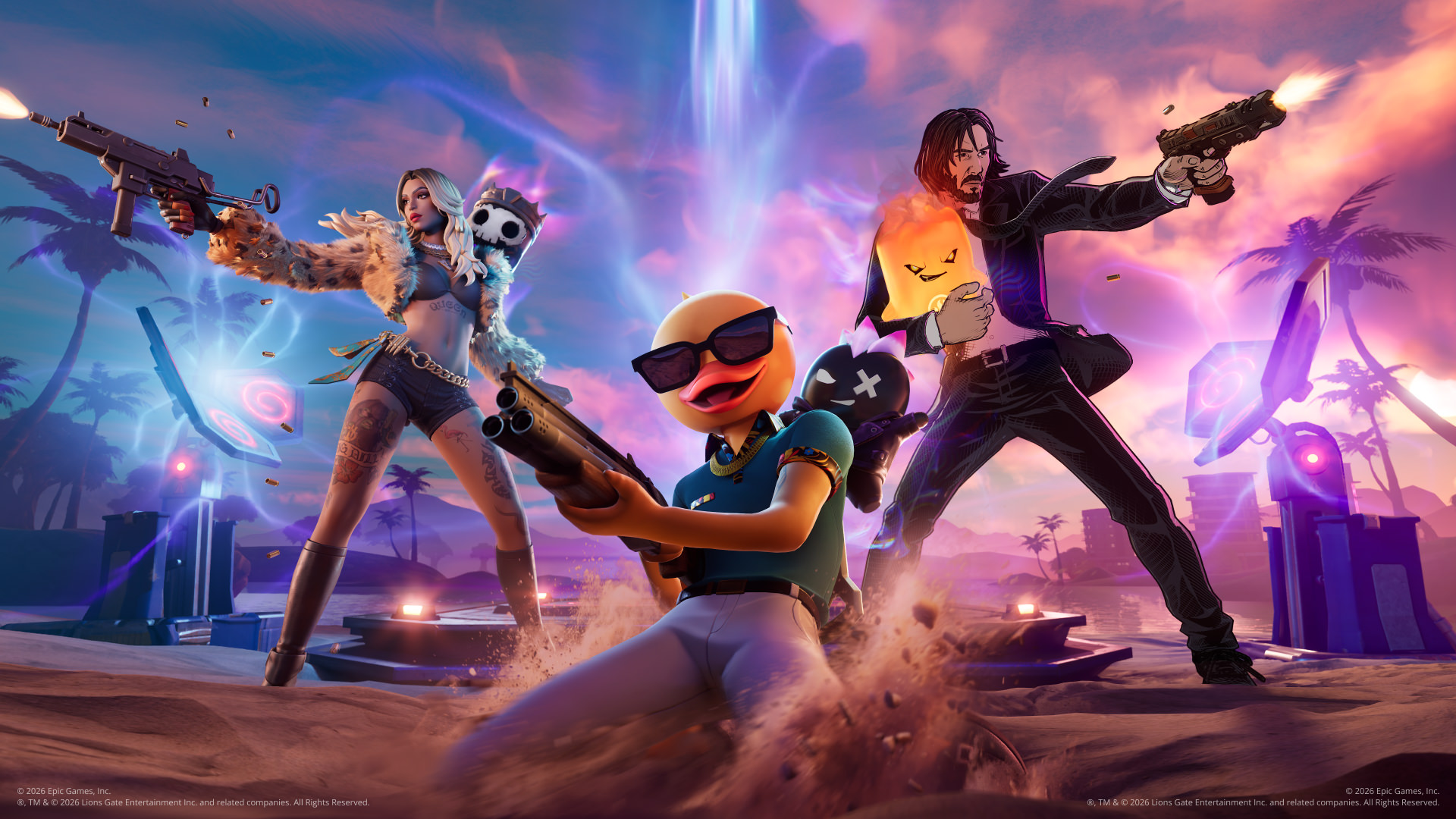 Play Fortnite for free on Epic Games Store