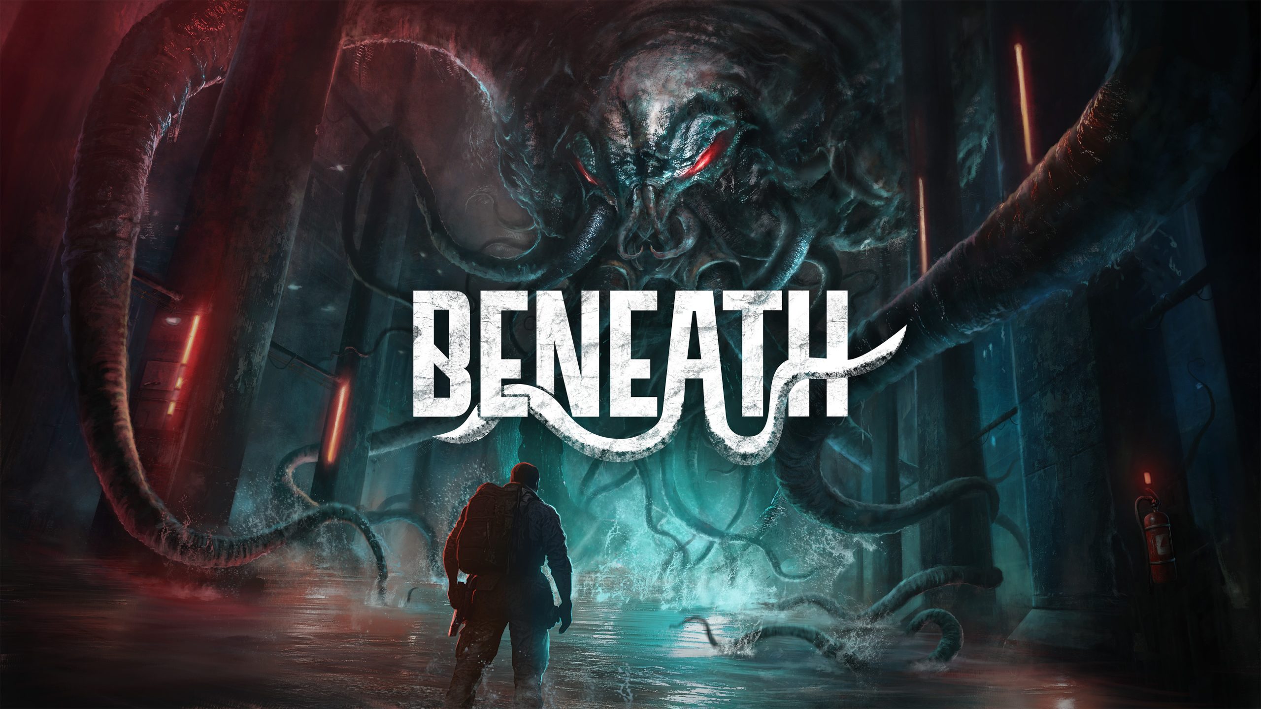 Entrevista sobre Beneath: conoce a los hermanos de sangre detrás del juego  de disparos y terror subacuático - Epic Games Store, image size:2560x1440