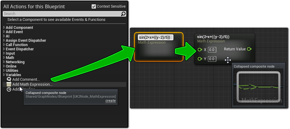 Experimental Math Expression Node