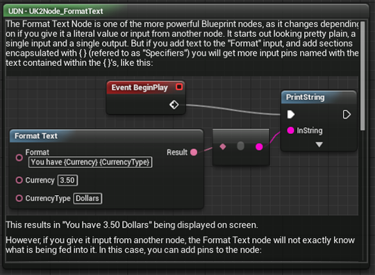 Documentation Nodes