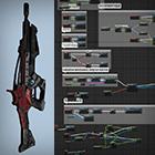 Realistic Blueprint Weapons by Black Works
