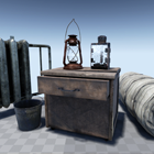 Urban Interior Props Pack - Game-Ready