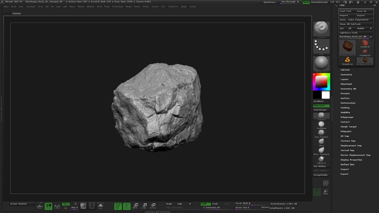 unreal zbrush assets