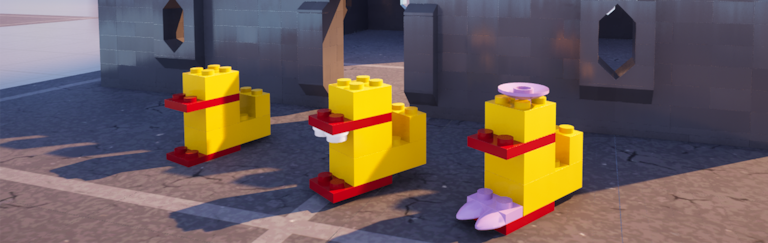LEGO® Brick Editor et nouveau modèle pour les créateurs Fortnite