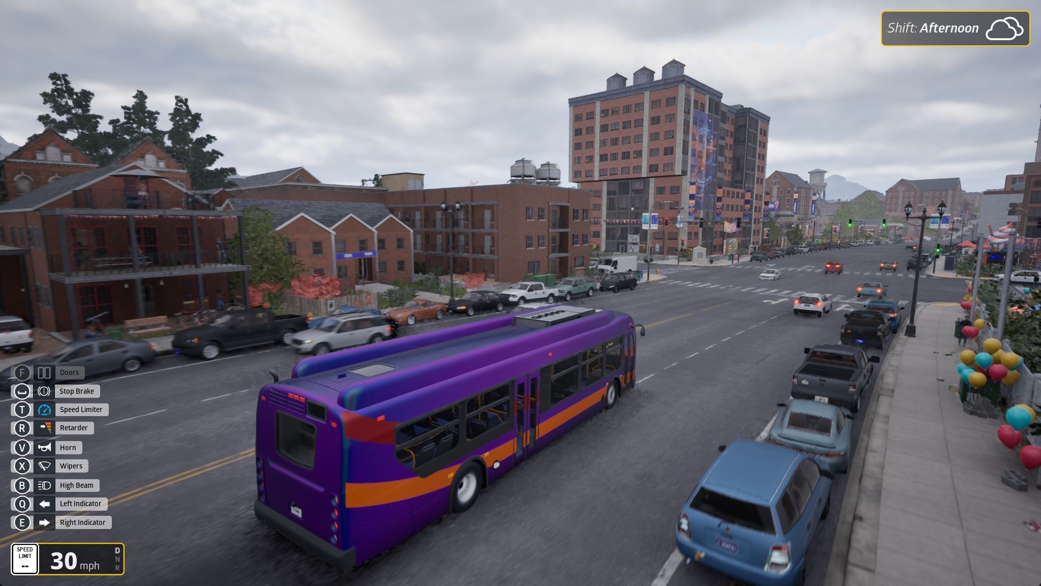 Bus Bound: Simulating a 'Like'-Economy Commute screenshot