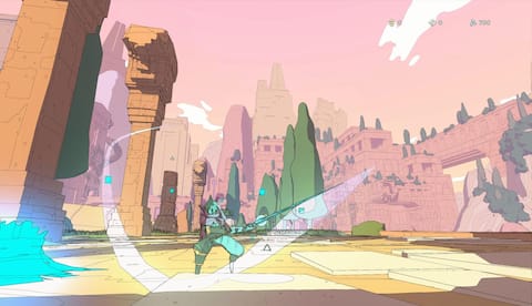 Tranquility meets chaos in CALX, a third-person action game born of many influences