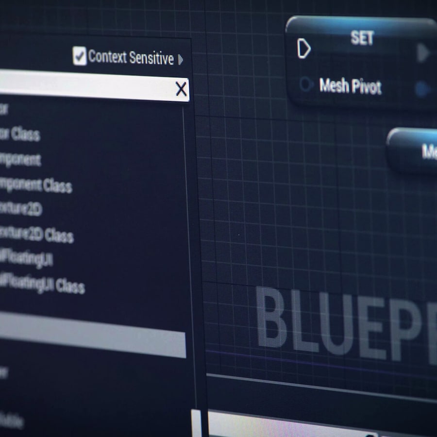 ブループリント:コードを書かずに開発