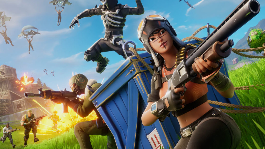 Battle Royale Maps: Epic's Discover art for the Battle Royale category