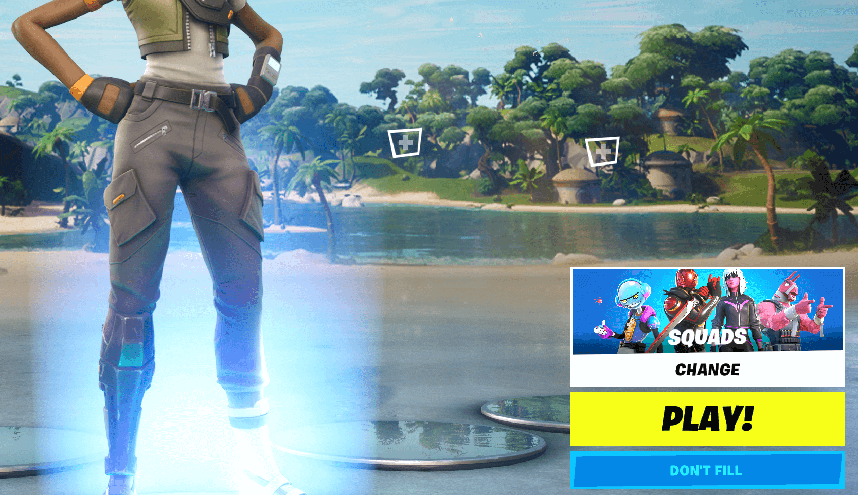 Load Into The Lobby In Fortnite Game Mode Select Screen Removed