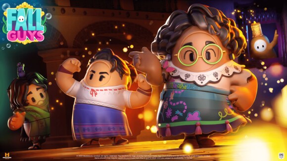 マドリガル一家のミラベル、ルイーサ、ブルーノが『Fall Guys』ストア