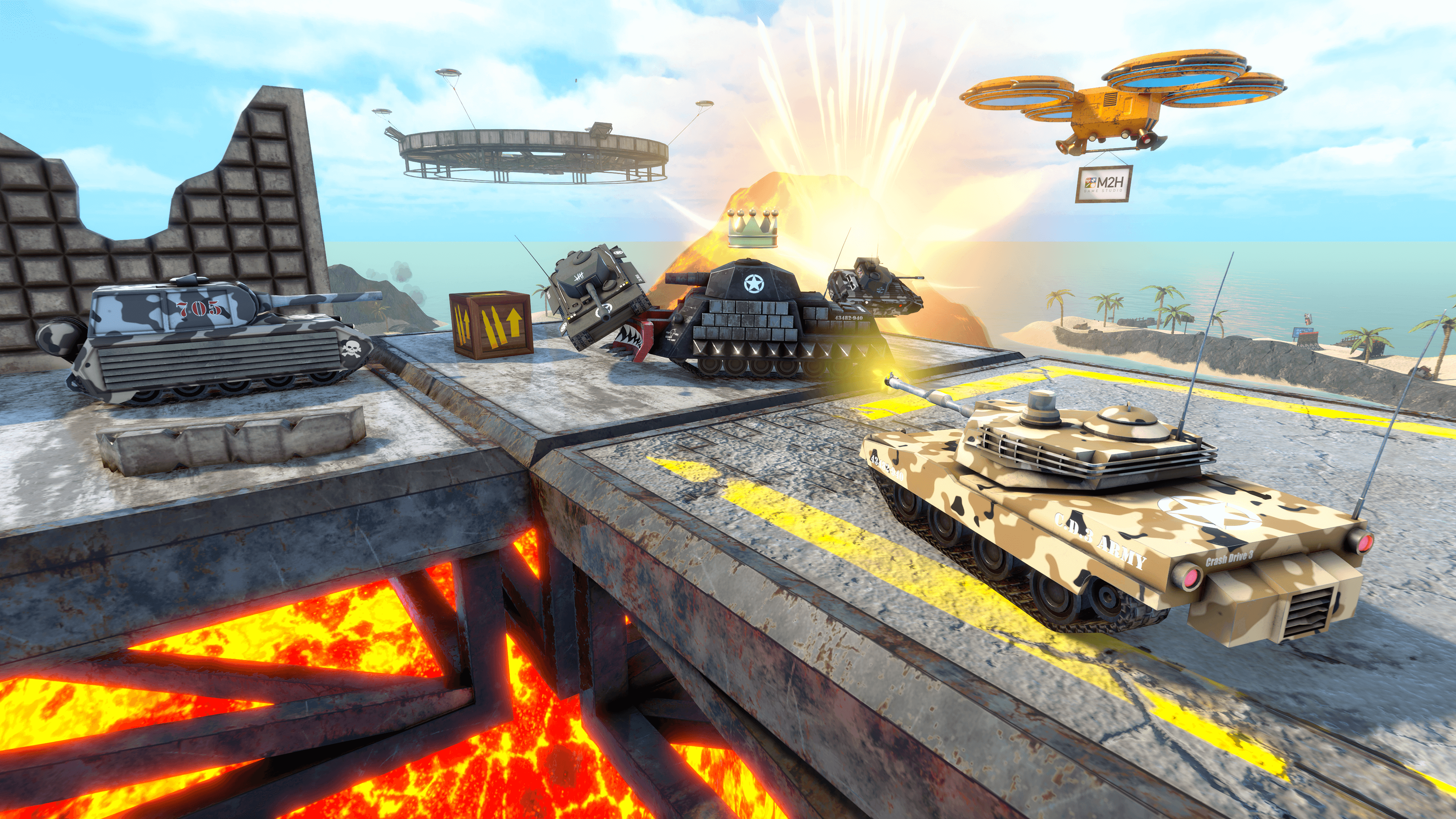 Crash Drive 3 Screenshot 5 Tankbattles 3840x2160
