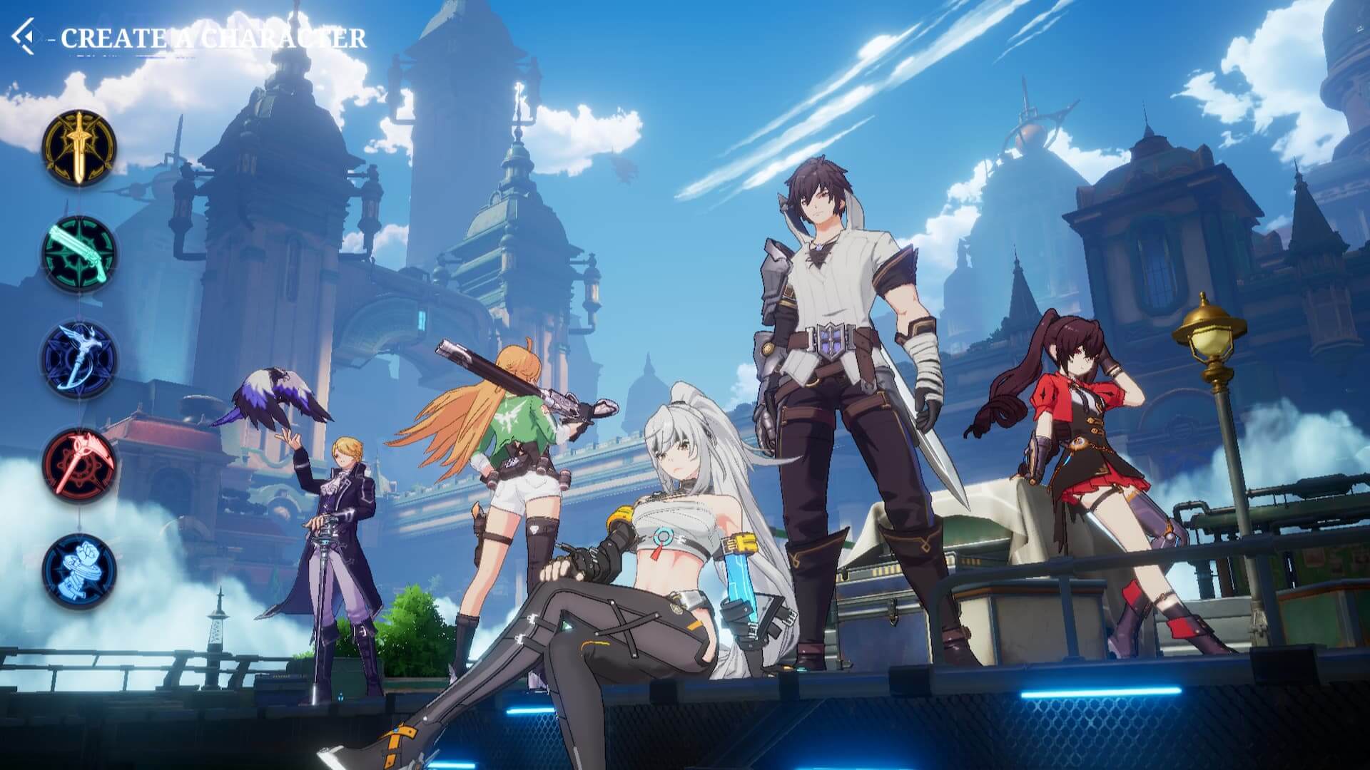 Crystal Of Atlan - Sélection des classes