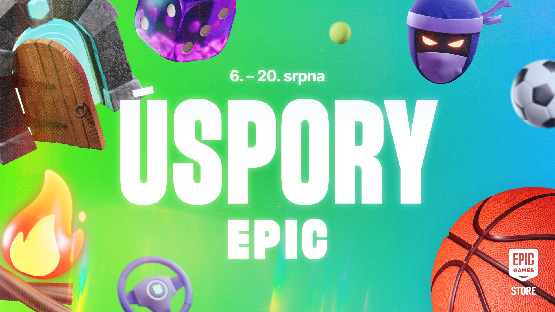 Úplný katalog her ve slevě Epic