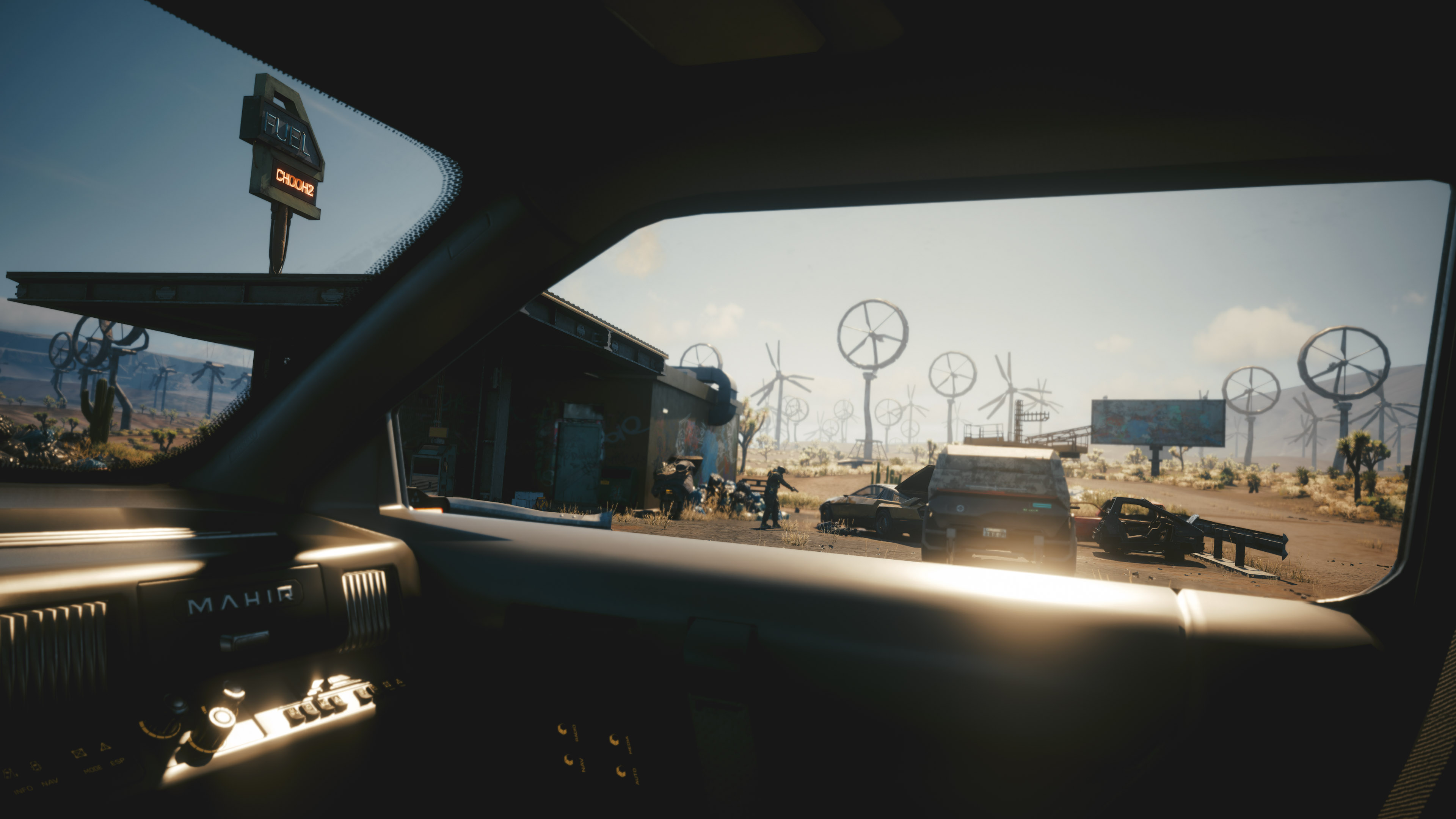 Cyberpunk 2077 04 Danger At The Wind Turbines