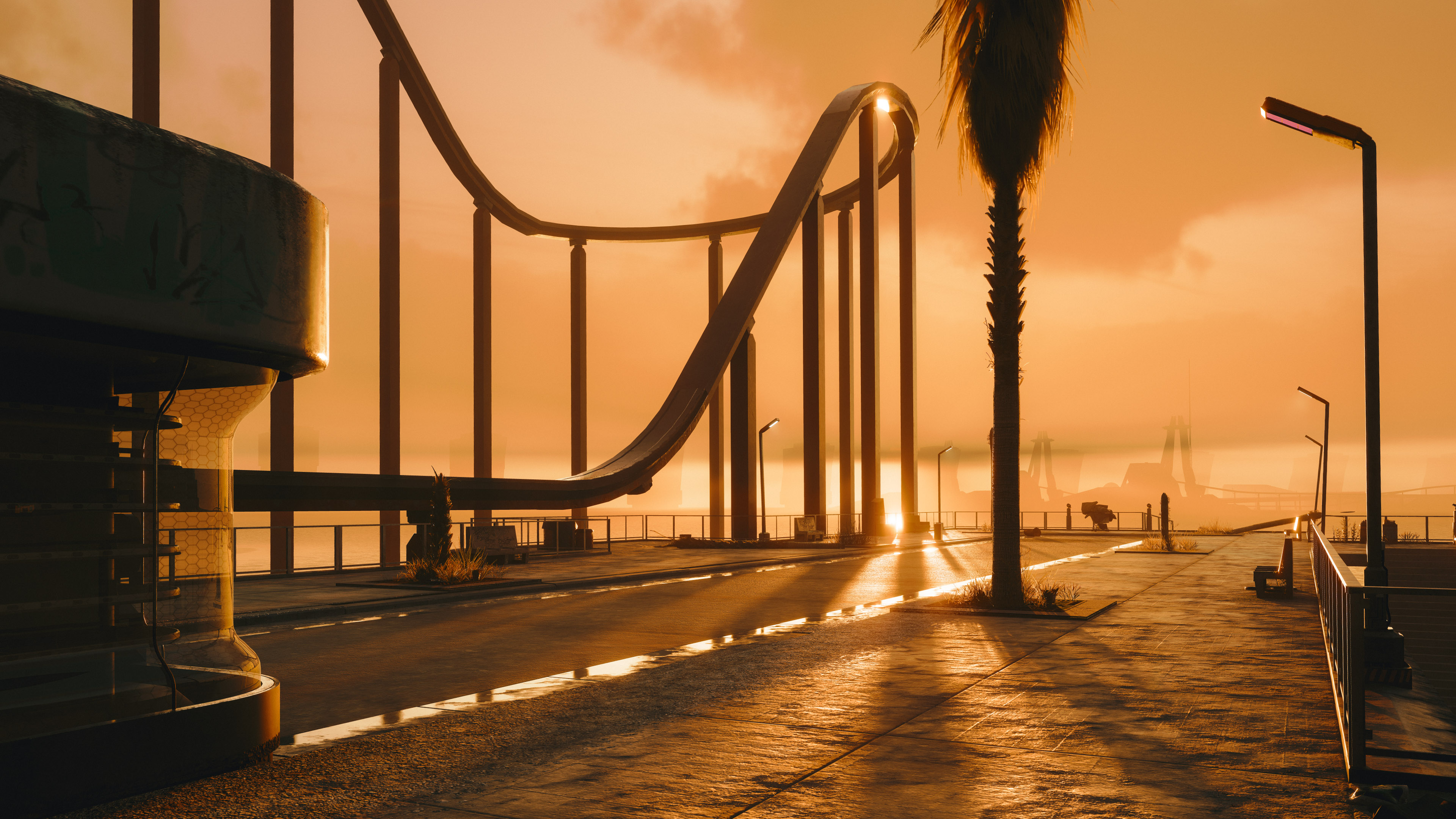 Cyberpunk 2077 07 Roller Coaster 1