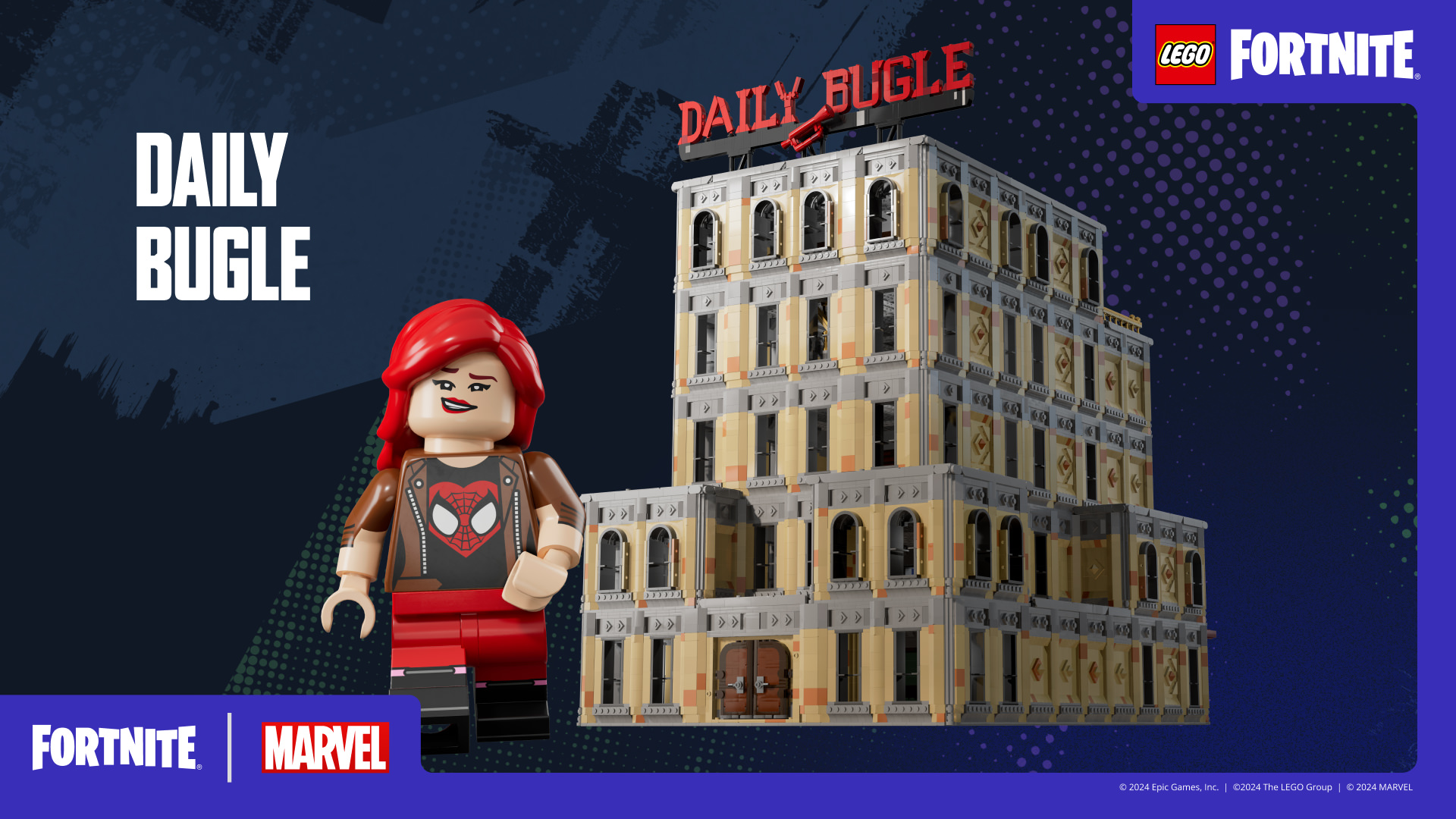 Daily Bugle Marvel Build Lego Fortnite IT